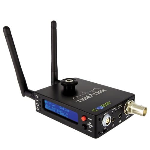 Teradek Inc. Cube-555 Camera-Top Wireless SD Video Encoder (Black)