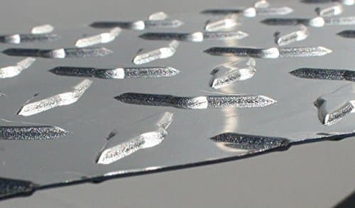 Aluminum Diamond Plate Sheets - .025 (Thin) 36 x 96 - Bright Polished