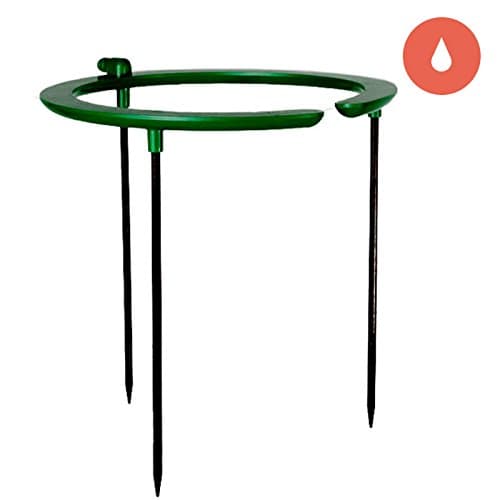 Hydro Hat Dripper 6in Even Watering Ring with Stakes for Hydroponic and Container Irrigation