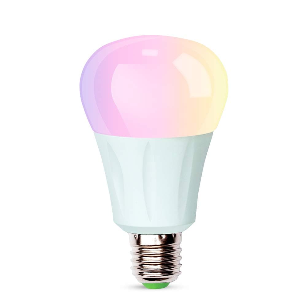 ihomma RGB LED Smart Light Bulbs E27, Bluetooth Control, reguable, Multicolour, Light Cold + cálidad Control, with App Ios And Android, 7 W 10 W 580Lumen [Energy Class A]