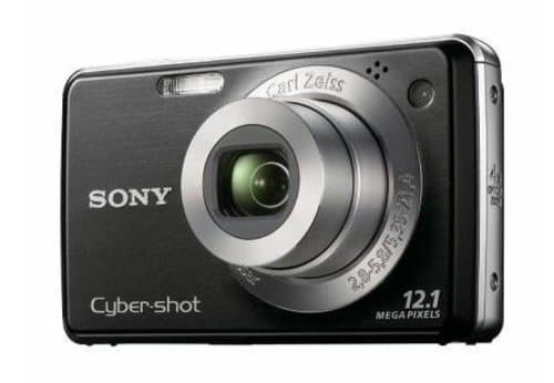 Sony - Cyber-shot DSC-W210 B - Digital camera - compact - 12.1 Mpix - optical zoom: 4 x - supported memory: MS Duo, MS PRO Duo - black