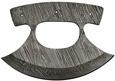 DSK- 174 Custom Handmade Damascus Kitchen Multi-Purpose Damascus Knives For Skinning, Hunting, Chopping Ullu Knife Blank Blade