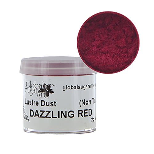 Dazzling Red Luster Dust by Global Sugar Art