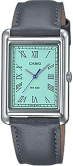 Casio LTP-B165L-2BVEF Women's Quartz Analog Watch with Stainless Steel Strap, Silver, Strip