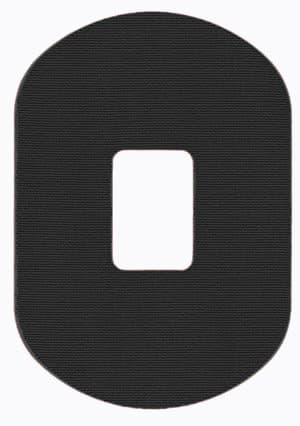 StayPut Adhesive Patch Black - 1.5" x 1" Hole, 20 Pack