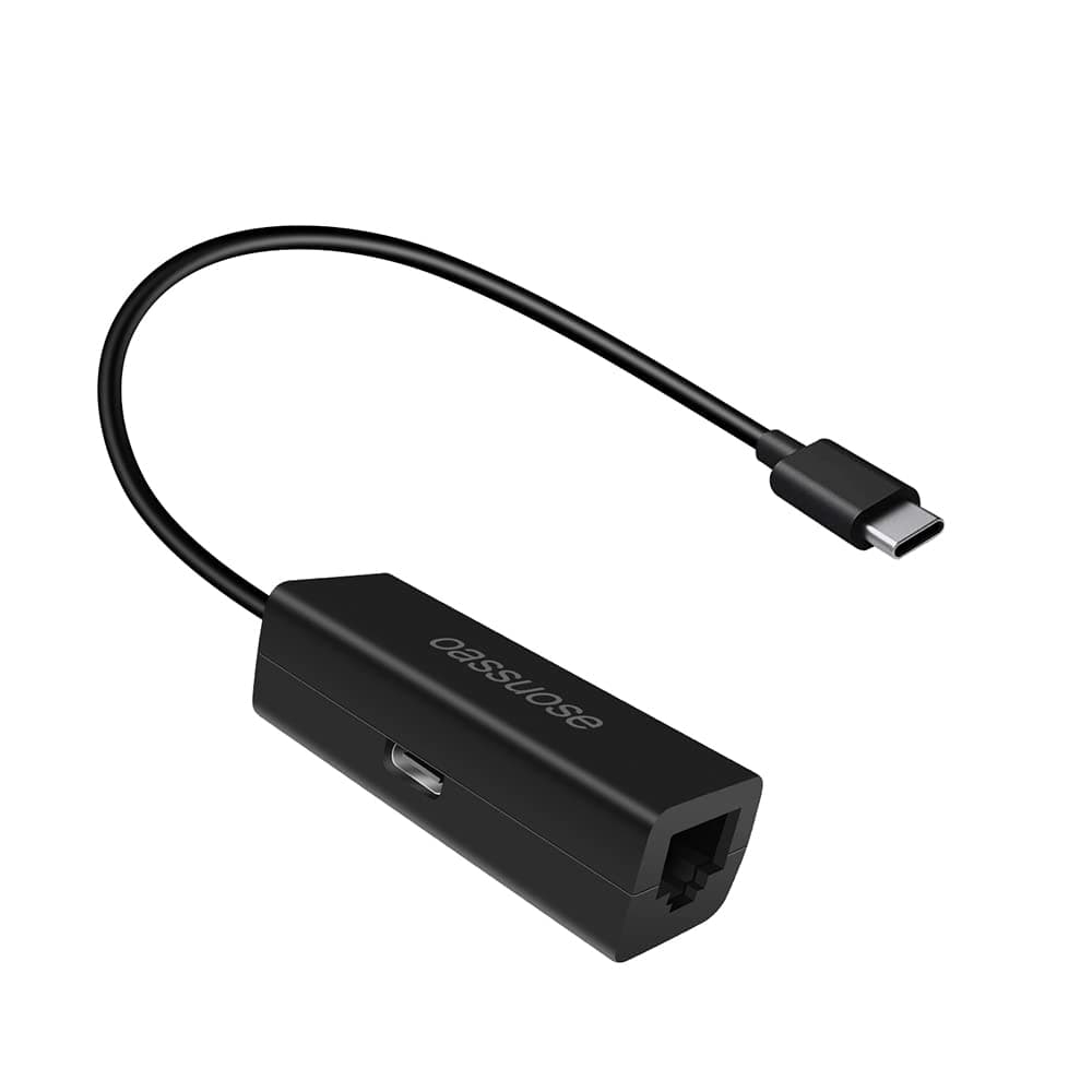 USB C to RJ45 Ethernet Adapter for Chromecast with Google TV, Fast and Reliable Internet Access