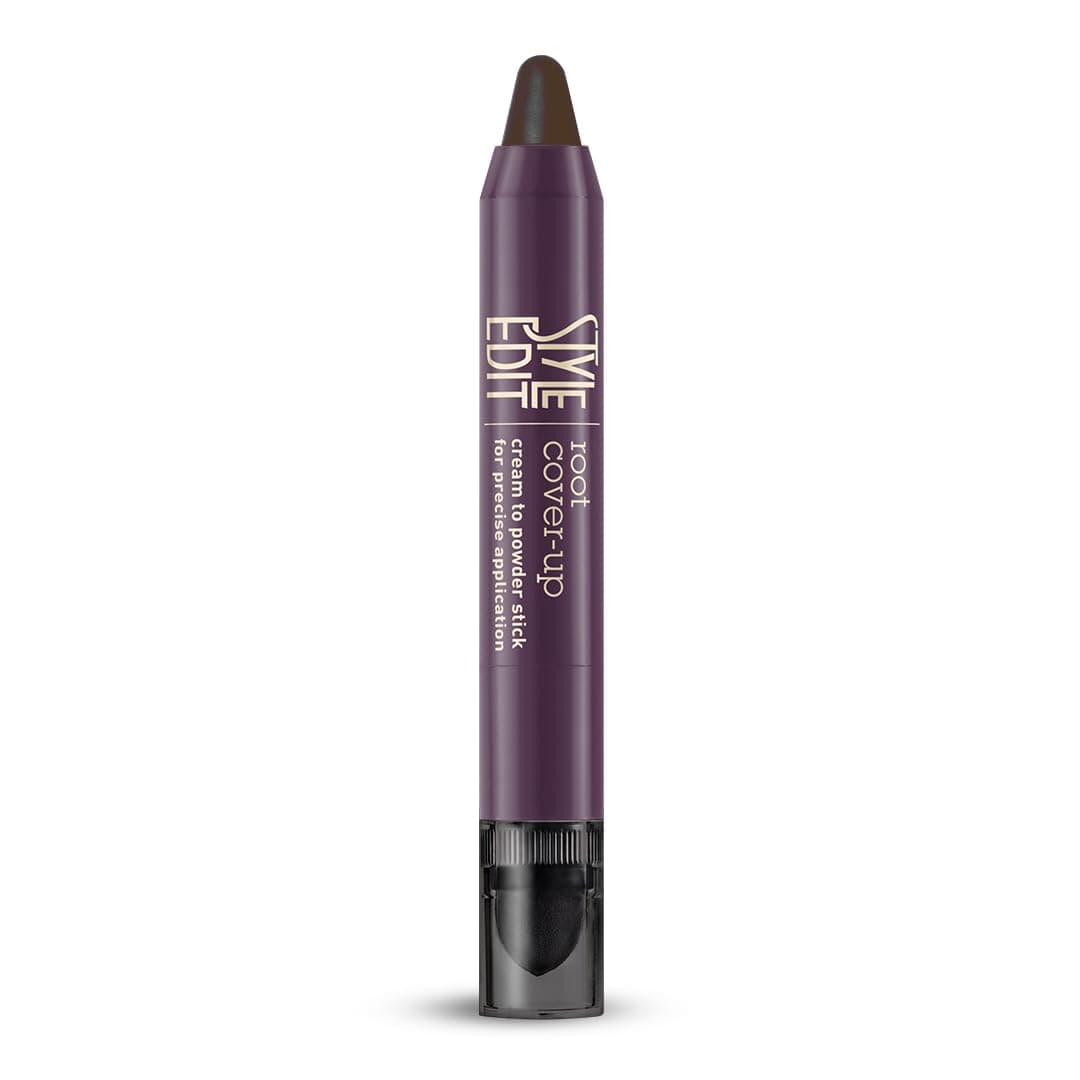 STYLE EDIT Root Cover Up Stick - Instant Root Concealer to Touch up And Cover Roots and Grays (Dark Brown)