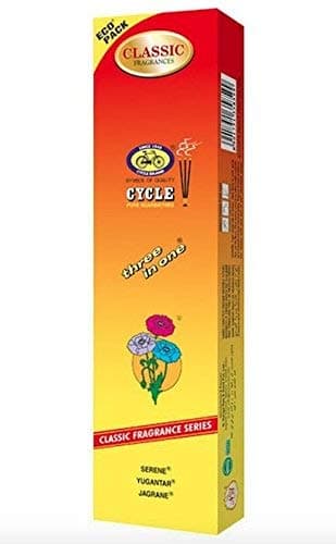 Cycle 3 in 1 Incense Sticks Eco Pack 100 Sticks