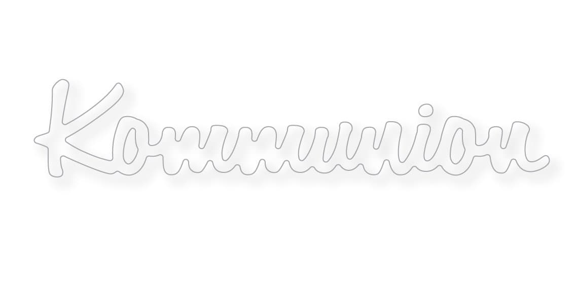 'Kulricke "Die Kommunion # 2 Text Stencil