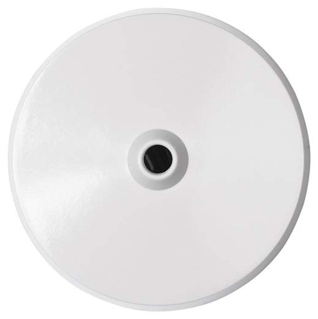 Volex Ceiling Rose With 3 Terminals + Earth, VX9074 White