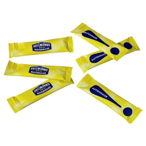 50 Hellmanns Mayonnaise Individual Sachets