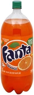 Fanta Soda, Orange 2 Liter 4 Pack