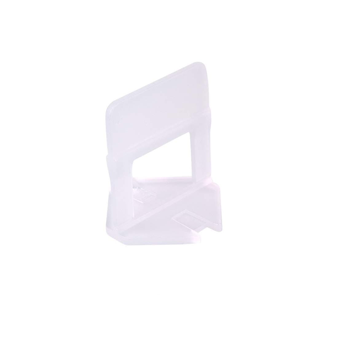 Hotgod 200 Pcs Tile Leveling System Clips, Levelers Spacers for Building Walls Floors(2MM, White)