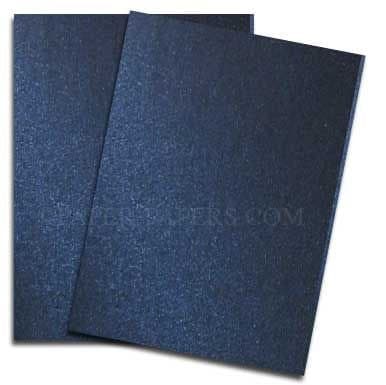 Shimmer Midnight Blue 8-1/2-x-11 Lightweight Multi-use Paper 25-pk - 118 GSM (32/80lb Text) PaperPapers Letter Size Everyday Paper - Professionals, Designers, Crafters and DIY Projects