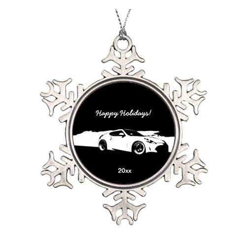 370Z rolling shot Christmas ornaments