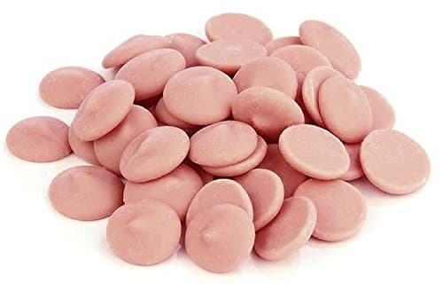 Ruby Chocolate Chips by Callebaut - Large 1000g resealable Bag