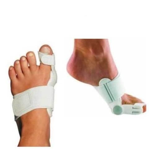 1 Pair Comfortable Day & Night Big Toe Bunion Splint Straightener Foot Pain Relief Hallux Valgus Corrector Protector Spreader Alpha Orthotics Bunion Aid Treatment Flexible Splint for Left and Right Foot