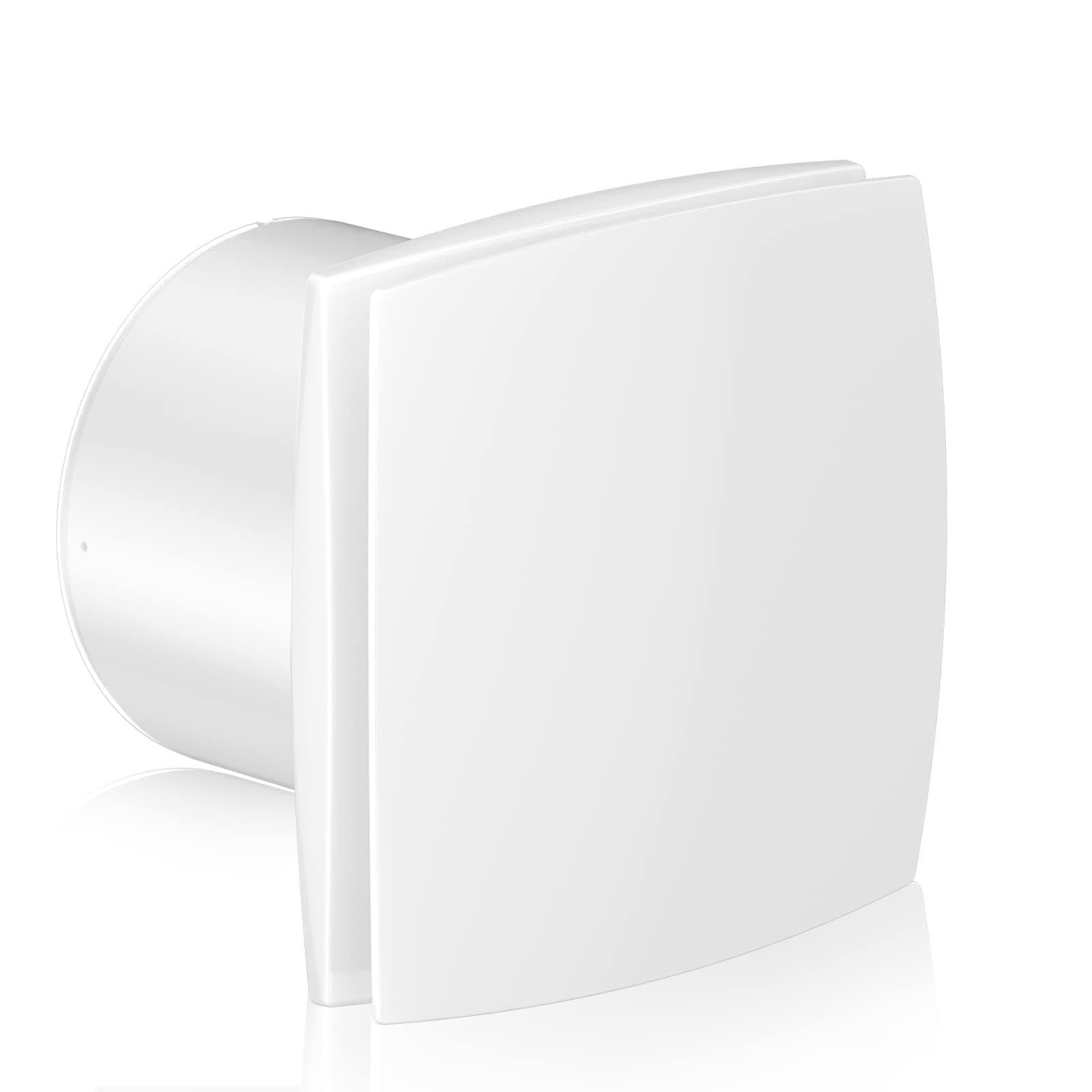 6" Ventilation Extractor Fans, HG Power Wall or Ceiling Mounted Exhaust Fan with Back Draught Shutter for Bathroom Bedroom 201m3/h (A-150mm)