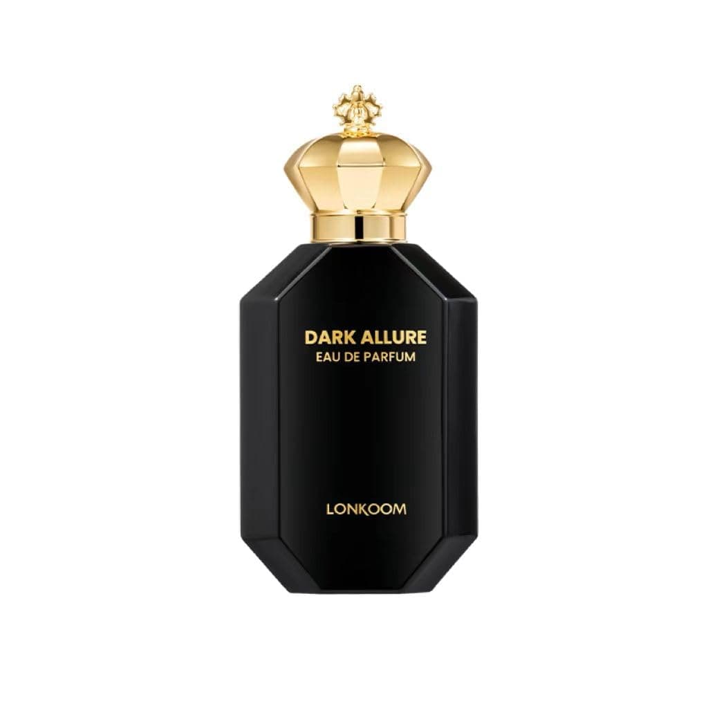 Dark Allure Perfume for Men, 3.4 Fl Oz/100ml Eau de Parfum Spray Long-Lasting Fragrance, Leather Notes of Cinnamon, Leather, Tobacco, Rum, Vanilla