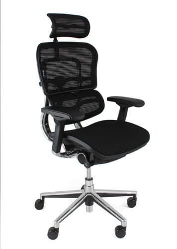 Ergohuman Plus Elite mesh chair headrest