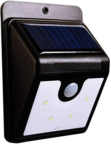 KRUSARTH Brite Solar Power LED Light Outdoor Motion Activated Sensor for Home Garden, Balcony