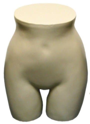 Full Size Fleshtone Female Buttocks Form