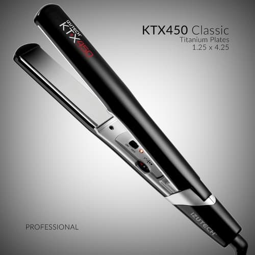Izutech KTX450 CLASSIC PURE TITANIUM Flat Iron