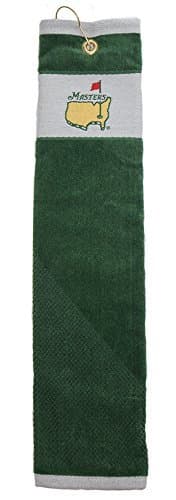 Authentic Masters Tournament Trifold Green Golf Towel