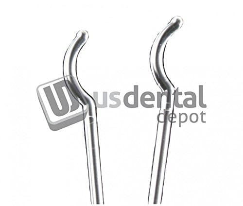 KEYSTONE - Itsoclear Clasps Itsoclear Molar Clasps 2.2mm thick 6/Pkg K# 1009151 [ isoclear claps acrylic transparentes ganchos ] 118748 Us Dental Depot