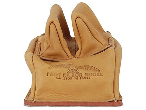 Protektor Custom Rabbit Ear Rear Shooting Rest Bag with Heavy Bottom Leather.