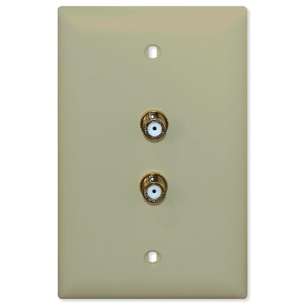 Advanced Dynamics ADSWP1 Ivory Splitter Or Wallplate Pro Original - Ivory