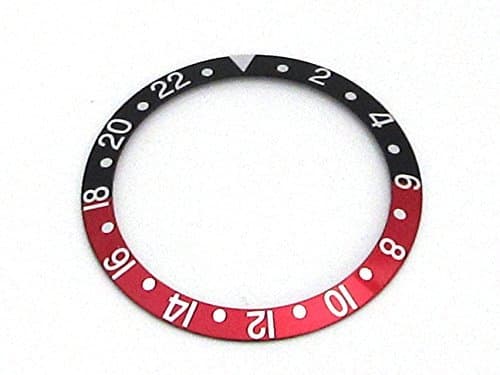 Bezel Insert For ROLEX GMT MASTER II Watch Dial Spare Part Black Green Red Blue