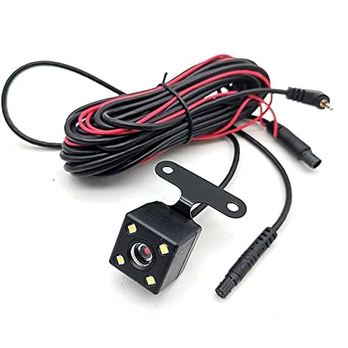YYDE 1Pcs 5 Pin Car Rear View Camera Reverse 170 Degree Wide Angle Recording Parking Waterproof Night Vision Video Camera