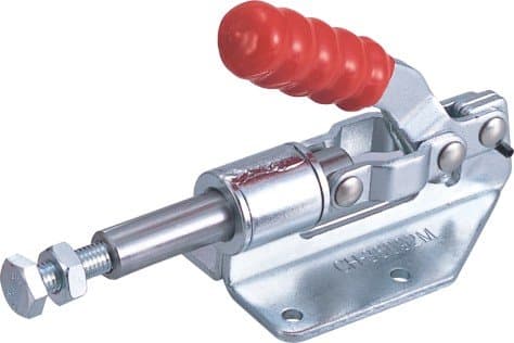 CLAMPTEKPush pull Toggle Clamp straight line action clamps with flange base CH-36092