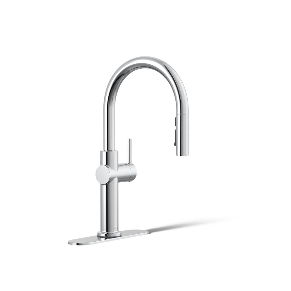 22972-CP Crue Pull Down Kitchen Faucet, Pull-Down Sprayer with Multi Function Spray Head, Polished Chrome