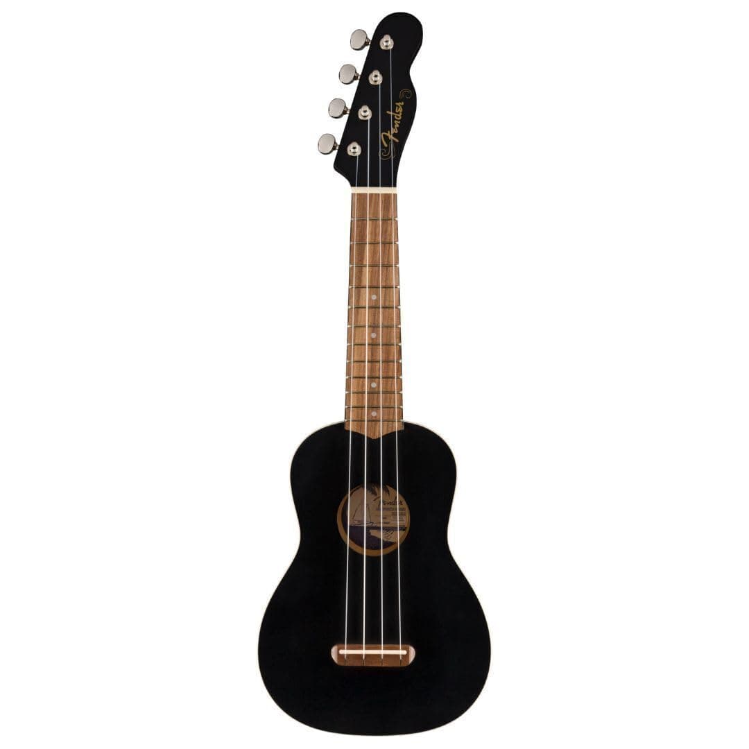 Venice Soprano Ukulele, Black