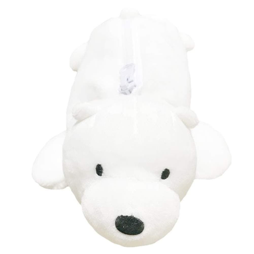 We Bare Bears 10" Soft Laying Pencil Case White (Ice Bear)