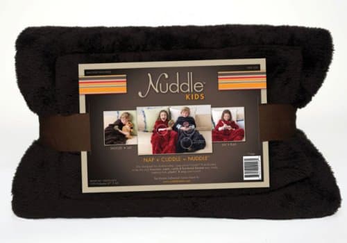 Nuddle Kids Blanket-fudge