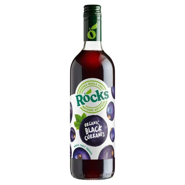 Rocks | Blackcurrant Squash - Organic | 6 x 740ML