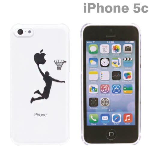 Applus Hard Clear iPhone 5c Case (Basketball)