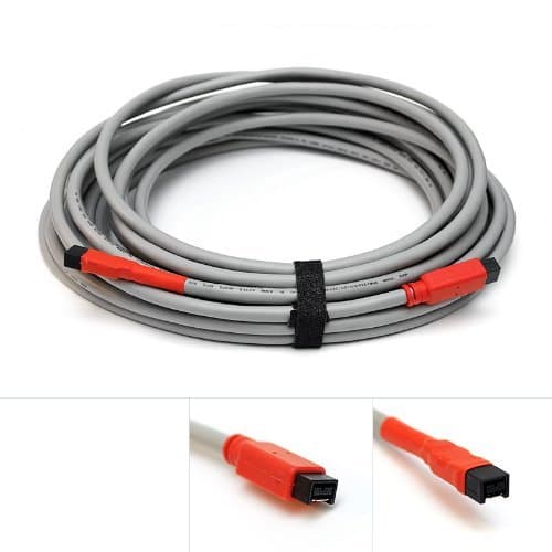FireWire 800 33' 33 Foot Long Tether Tethered Photography Tools Cable for Phase One IQ140 IQ160 IQ180 IQ250 IQ260 IQ280 IQ3 XF Haselblad H3D H4D H5D CFV Digital Back