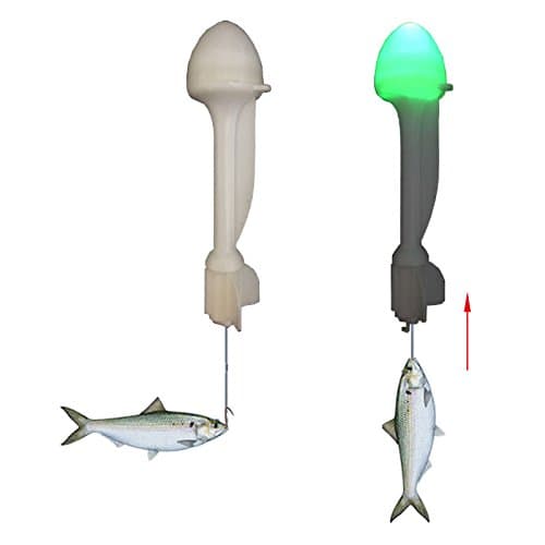 Fishing Float Automatic Hook Trigger Electronic Buoy LED Auto. Trolling Float, Fish Strike Indicator Auto Fishing Float Night Fishing Fish Bite Alarm Indicator Hook Setter Fish Catcher Fish Trap