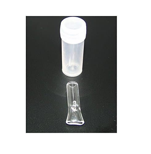 Smoking Glass Tips - Handmade Glass Tips - Round Flat Head Roach Filters (1, Flat Head)