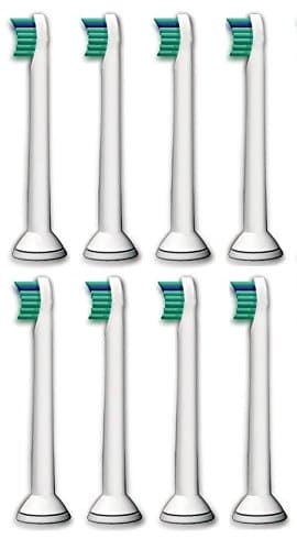 KAV PLUS 8 PCS Compatible Philips Sonicare Toothbrush Heads Replacement for HX6024 Compact Version