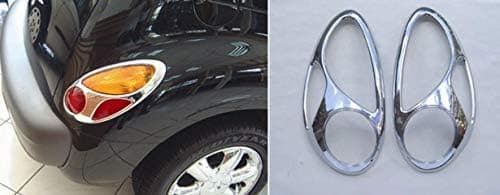 Chrome REAR Tail Light Bezel Trim Covers 2PC Fits: PT Cruiser 2001-2010 (2PC)