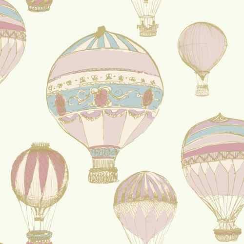 Hot Air Ballon Pink A11101