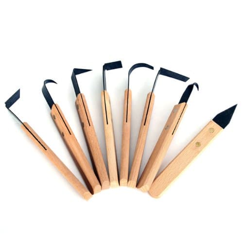8pcs Pottery Clay Sculpture Modeling Tools Set