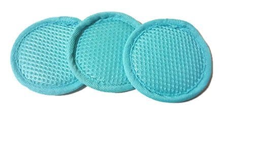 Face Pads Reusable Cotton Rounds 3 Pack (B. Blue)