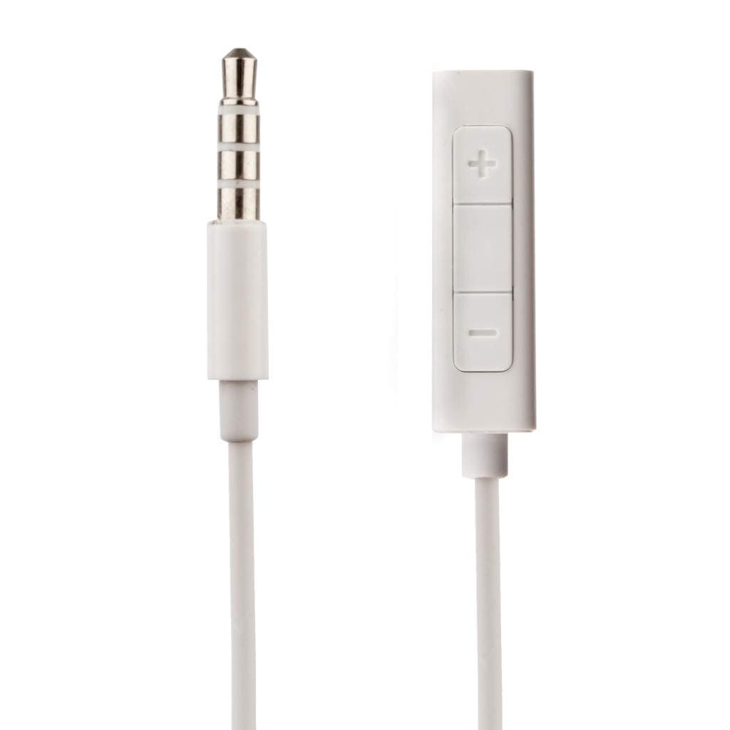 REYTID Headphone Adapter Extension Cable w/Remote & Volume Control Compatible with iPod Shuffle 4th 5th Gen & Nano 4th 5th 6th 7th 8th Generation Classic Touch