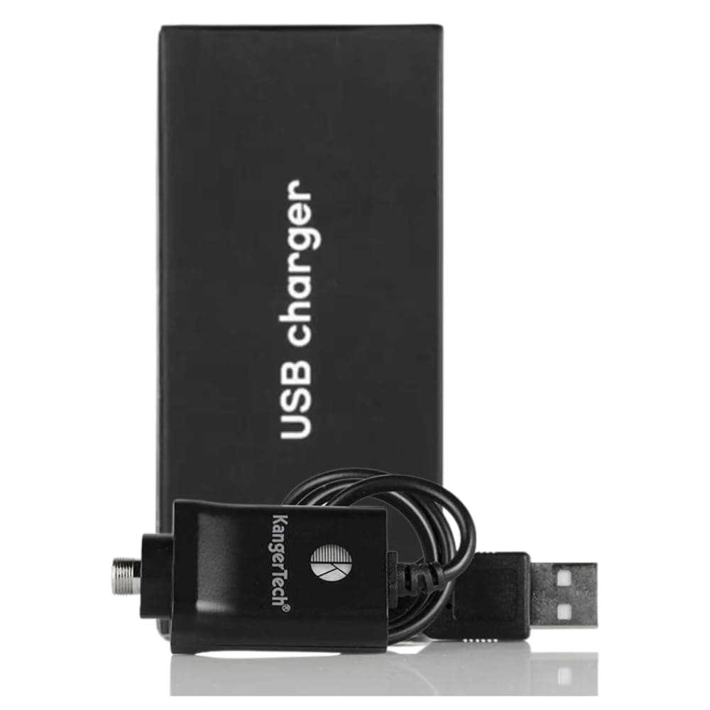 KangerTech USB Charger for KangerTech EVOD & KangerTech EMOW & KangerTech EVOD MEGA & KangerTech EMUS & KangerTech EVOD C & KangerTech Top Evod - No Nicotine [Black]
